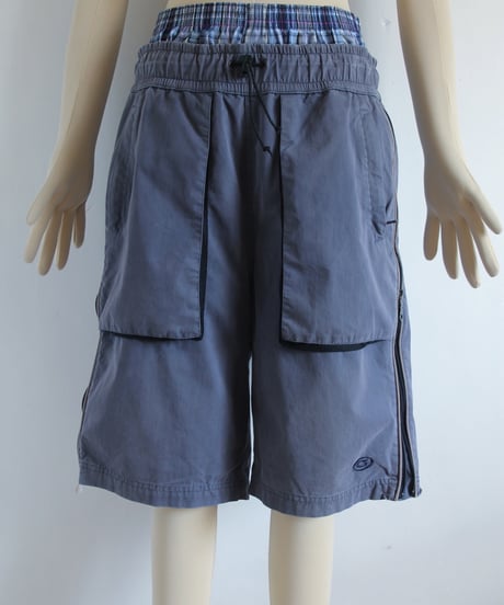 00s 🌊🔗 side-zip half pants made in china