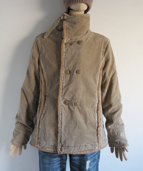00s 🧸⏳🍂 corduroy/boa jacket made in china