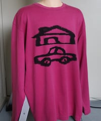 🏚️&🚗 l/s tee made by me