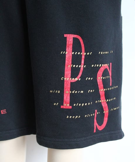 90s PRESTiGE HOMME half sweatpants made in unknown