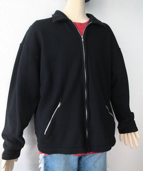 early-mid90s 🎱⛓️ zip-up sweatshirt made in unknown