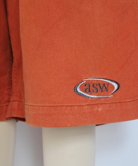 late90s-early00s 🍊🧡 baggy shorts made in china