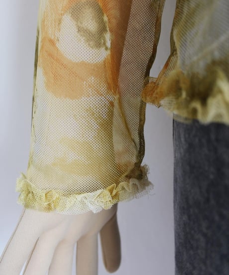 around00s ☀️🫥🐛 see-through blouse made in china