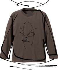 👽boi l/s tee made by me