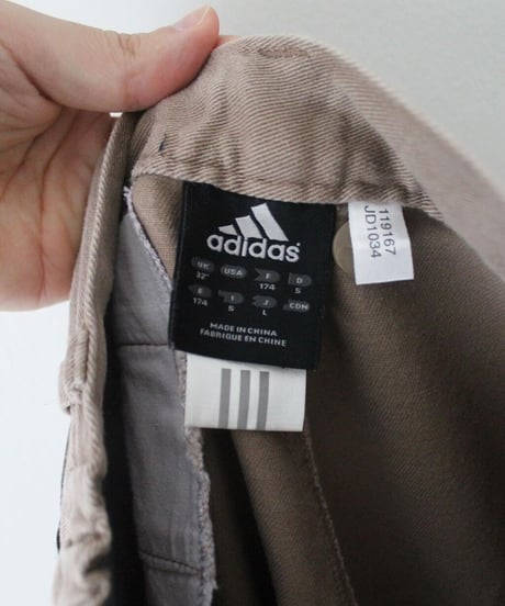 00s adidas daily golf slacks made in china
