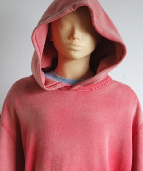 late00s 🍎🔍☀️ faded hoodie made in china