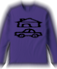 🏚️&🚗 l/s tee made by me