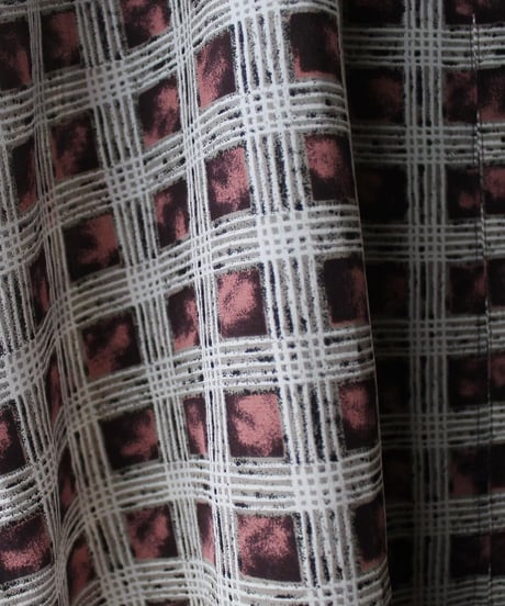 00s bloody psycho plaid shirt made in china