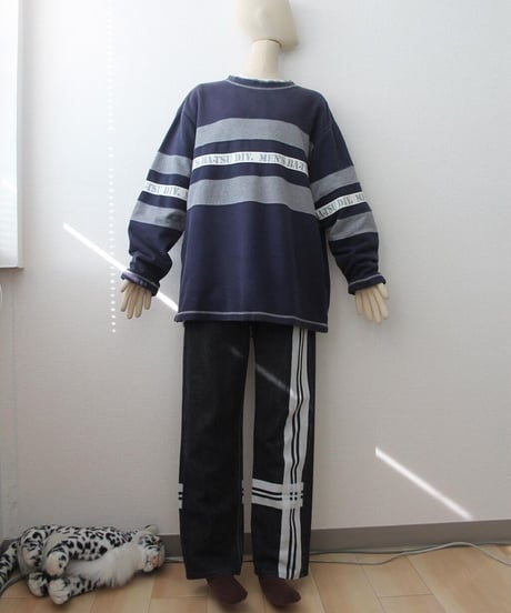 early90s-mid90s MEN’S BA-TSU 👥 sweatshirt made in japan