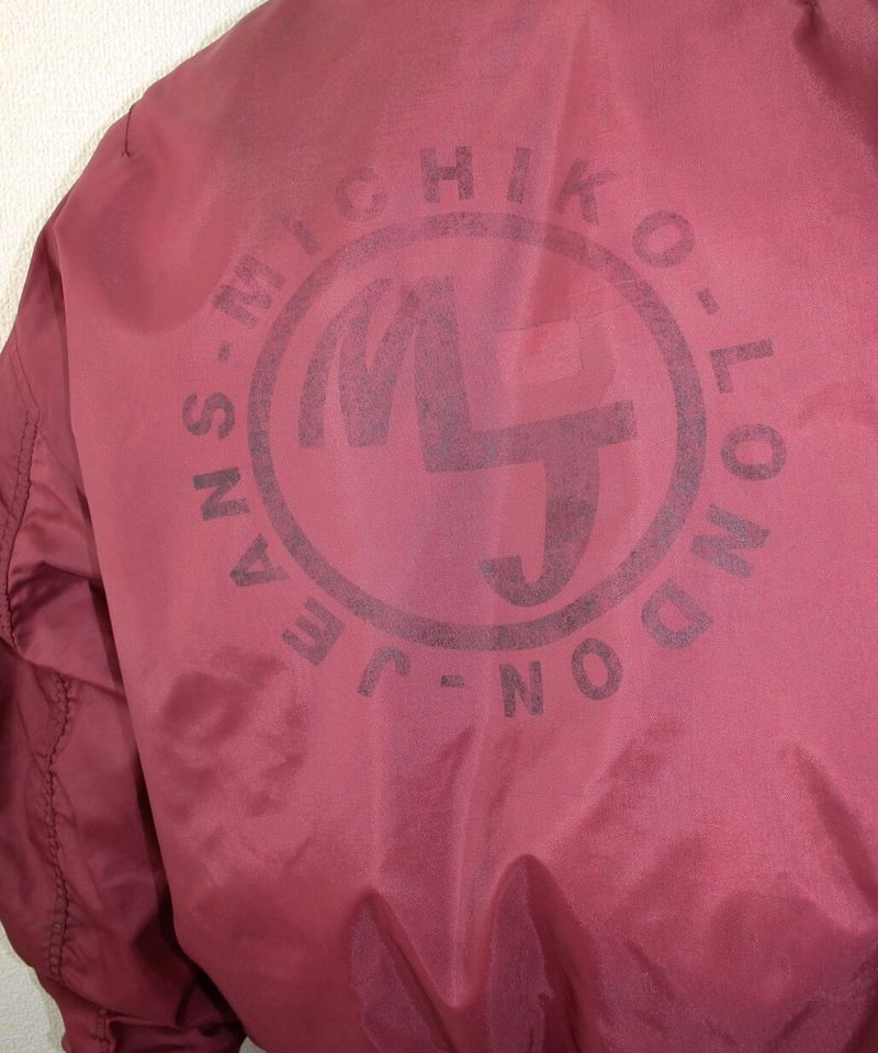 90s MICHIKO LONDON JEANS 🇬🇧 faded bomber jacket 90s MICHIKO LONDON JEANS 🇬🇧 faded bomber jacket