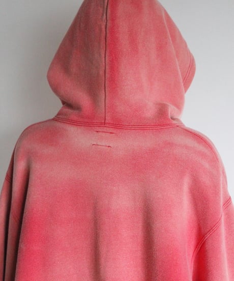 late00s 🍎🔍☀️ faded hoodie made in china