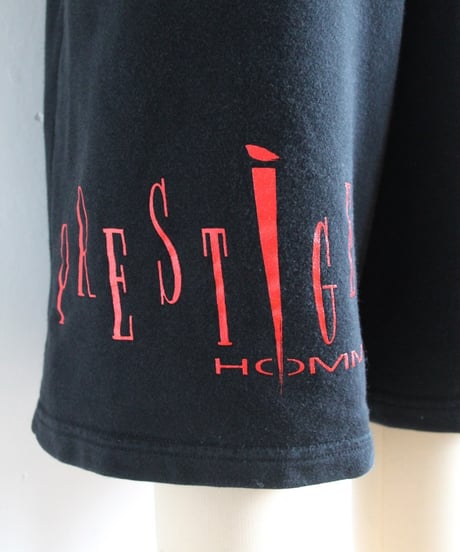 90s PRESTiGE HOMME half sweatpants made in unknown