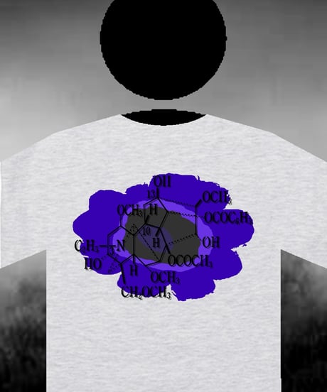 鳥兜 🌿☠️ flower tee made by me