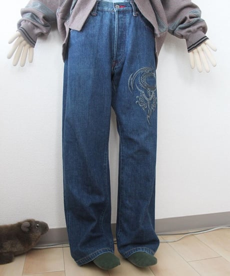 90s FICCE UOMO 🐉🩸👖 made in japan