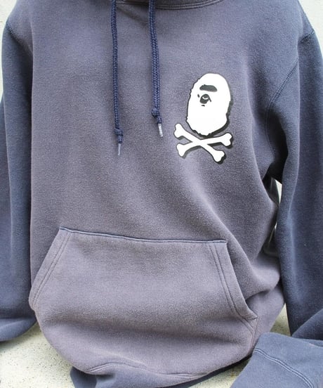 10s faded BAPE hoodie made in china