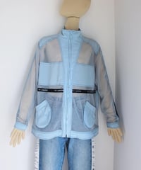 around10s 🌐🌫️💦 see-through mesh jacket made in unknown