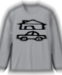 🏚️&🚗 l/s tee made by me