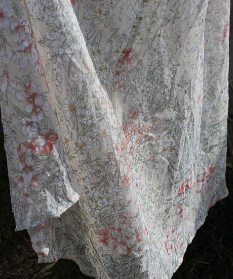 ??s ghost of spring see-through dress made in unknown