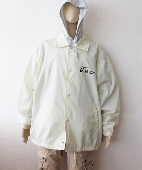 90s ASICS? coach jacket made in china