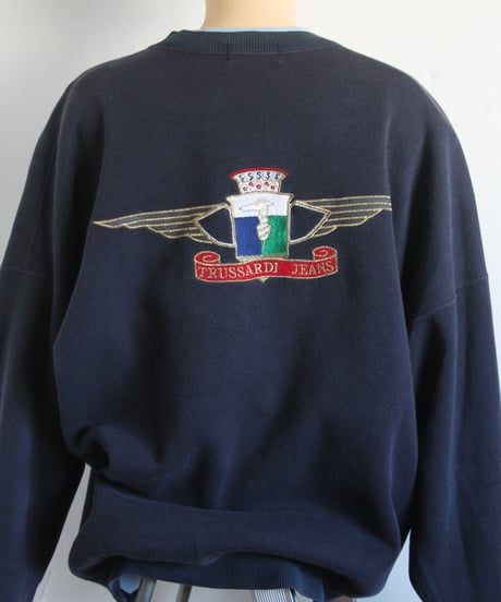 90s TRUSSARDI JEANS 🐕🪽 sweatshirt made in unknown