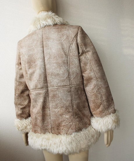 around10s 🐰 fake fur jacket made in china