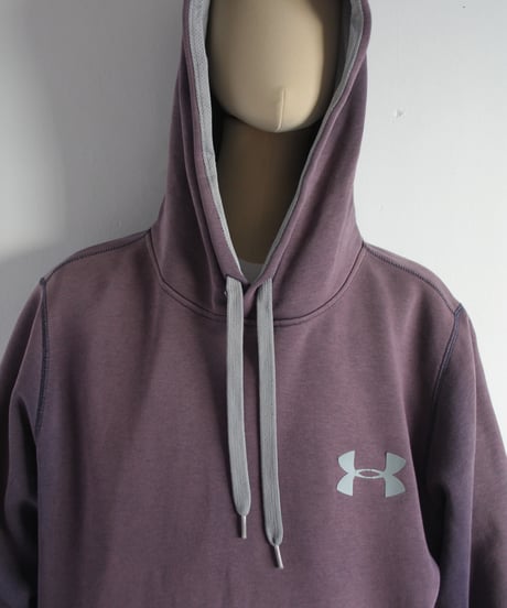 10s UNDER ARMOUR 🦾 super hard faded hoodie made in malayasia
