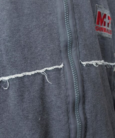late00s-early10s 🐺🩸 zip-up hoodie made in china