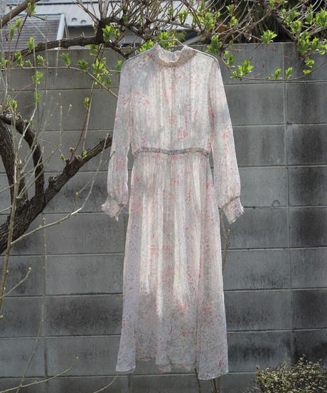 ??s ghost of spring see-through dress made in unknown