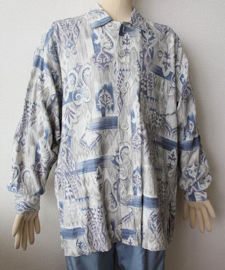 90s 💀🕯️👤 白魔術 shirt made in japan