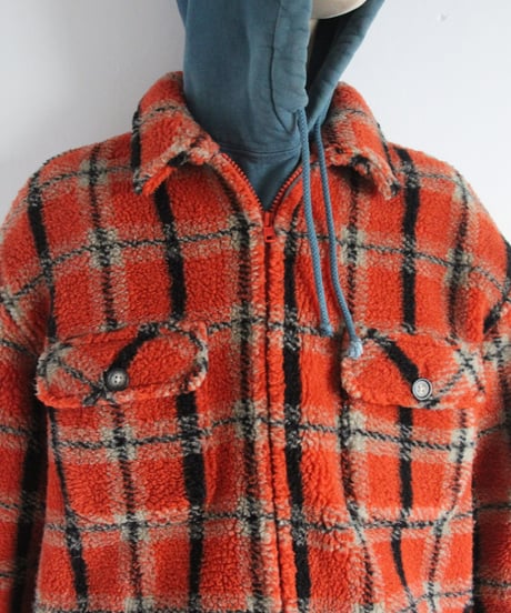 around00s 🍊🧶 boa jacket made in china
