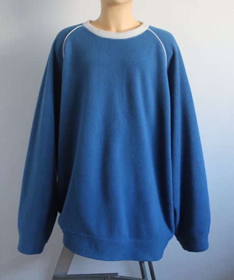mid00s 🥏 raglan fleece pullover made in china