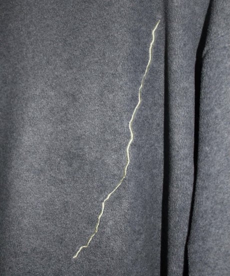 山河 fleece/nylon pullover made by me