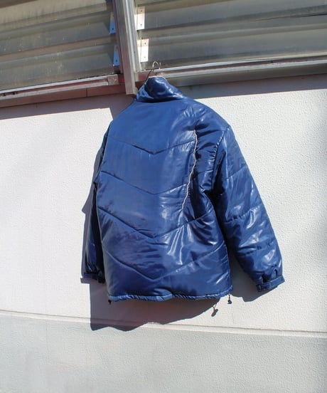 山河 padding blue jacket made by me