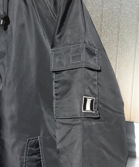 90s ICHIRO nylon boa coat made in china