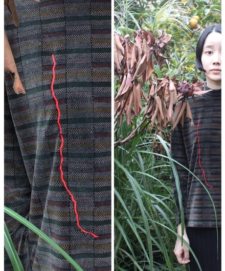 傷 velor top made by me