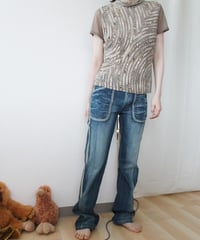 mid00s-late00s trashed nice jeans made in japan