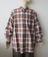 00s 🍂🪡🏄 plaid l/s shirt made in china