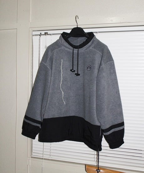 山河 fleece/nylon pullover made by me