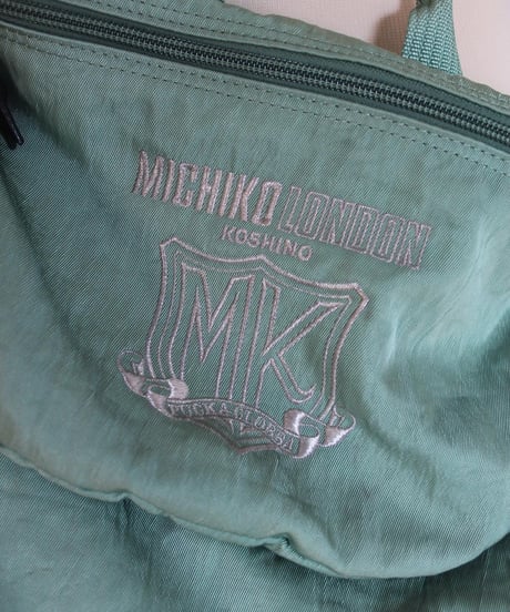 90s MICHIKO LONDON 🇬🇧 2way shoulder bag made in unknown