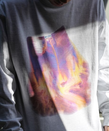 👖🔥🀄️ l/s tee made by Kazumichi Komatsu