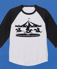 🎠👥🎠 3/4 l/s tee made by me