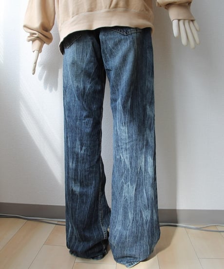 late00s 👖🚬⚰️ trashed jeans made in china