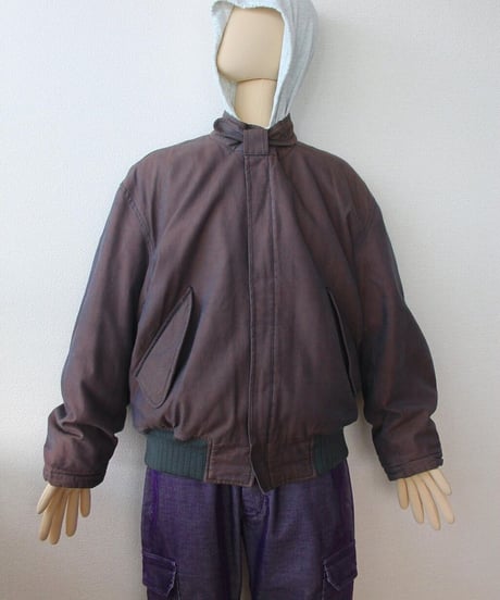 late80s-early90s MEN’S BIGI 玉虫 bomber jacket made in japan