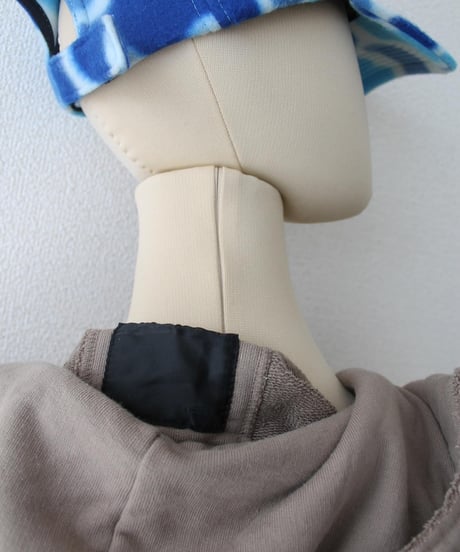 late00s-early10s 🦇📜👤 zip-up hoodie made in japan