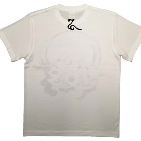 手描きTシャツ 仏画 No.21 六地蔵 白