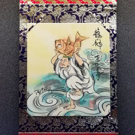 激安通販サイト 掛け軸 縁起物勝負ドリ 絵画 - 絵画