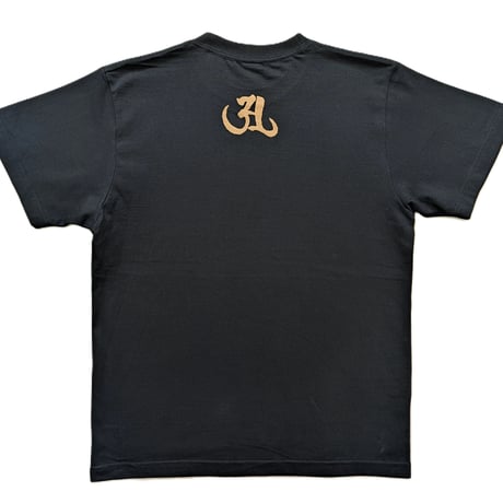 手描きTシャツ 仏画 No.31 大日如来 金剛界 黒
