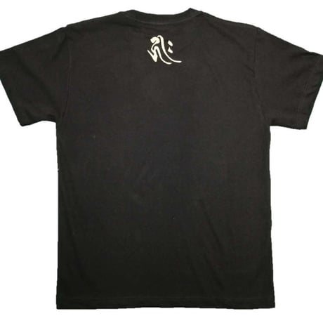 手描きTシャツ 仏画 No.20 阿弥陀如来 座像 黒