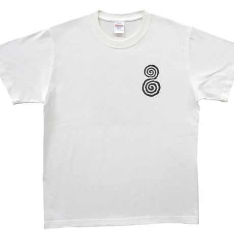 【Tシャツ】 ふとまに　麻炭　白