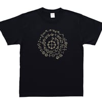 【Tシャツ】 カタカムナ　姫川薬石　ネイビー